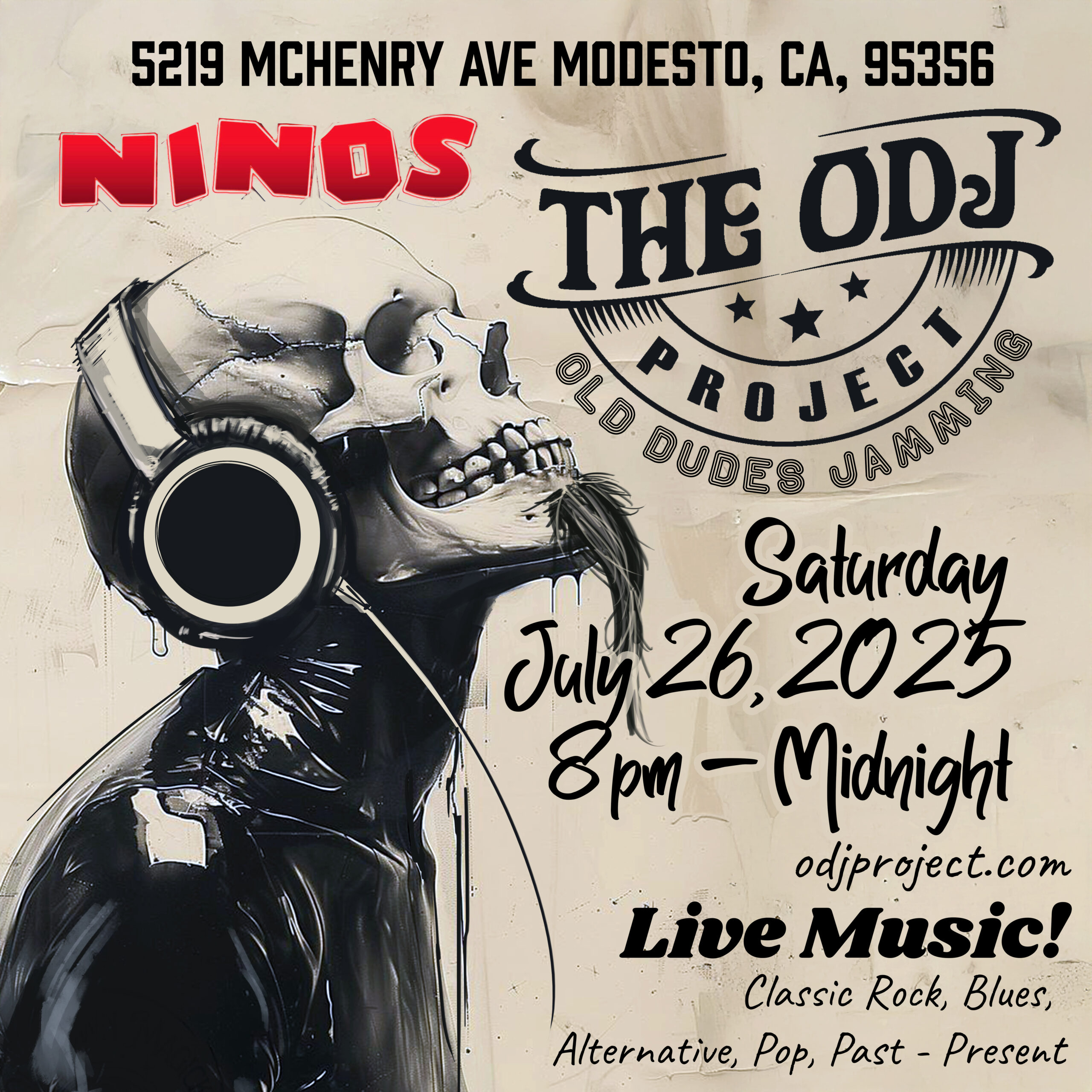 ODJ Live – Nino’s Place July 26, 2025